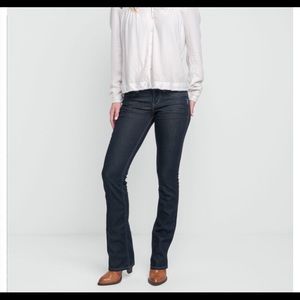 Silver jeans. Boot cut.